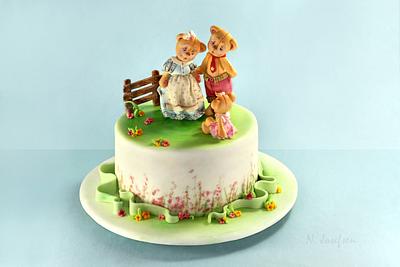 The Teddies :) - Cake by Neli