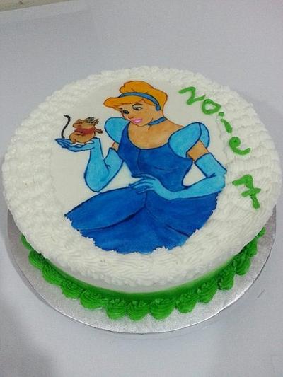 Painted Cinderella - Cake by SerwaPona