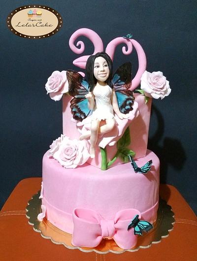 Fairy Cake  - Cake by Daniela Morganti (Lela's Cake)