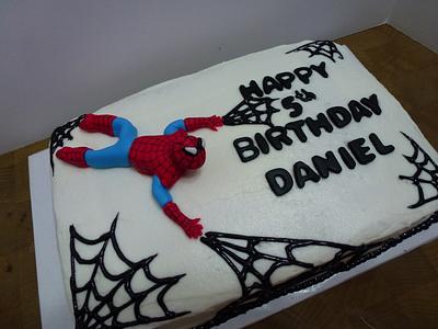 Spiderman for Daniel - Cake by Chris Jones