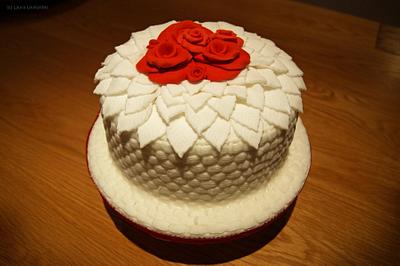 White Basket - Cake by Laura Loukaides
