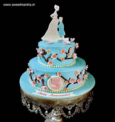 Anniversary cake for expecting parents - Cake by Sweet Mantra Homemade Customized Cakes Pune