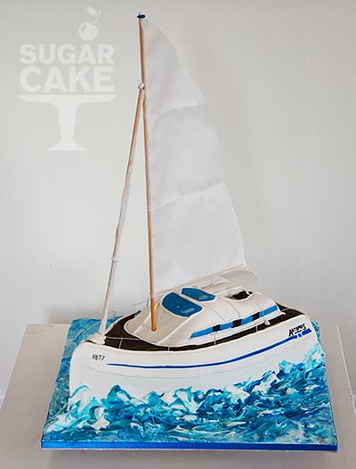 boat cake  - Cake by Cherrycake 