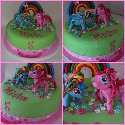 My Little Pony Birthday Cake - Cake by Elaine Bennion (Cake Genie, Cakes by Elaine)