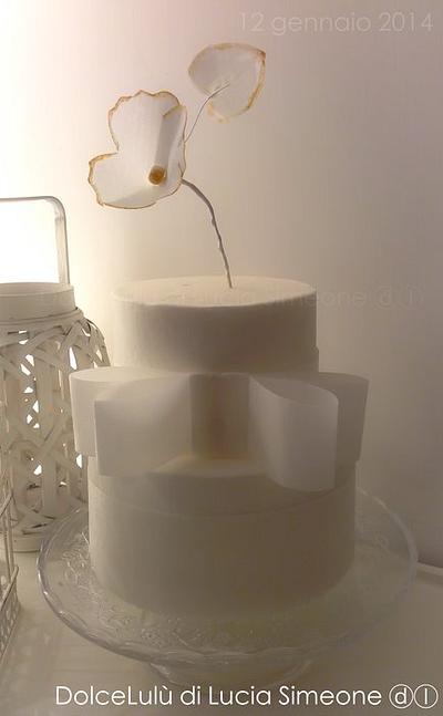 White - Cake by Lucia Simeone