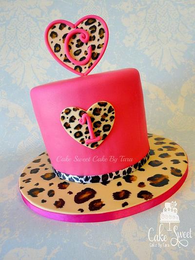 Hot Leopard smash cake ;) - Cake by Cake Sweet Cake By Tara
