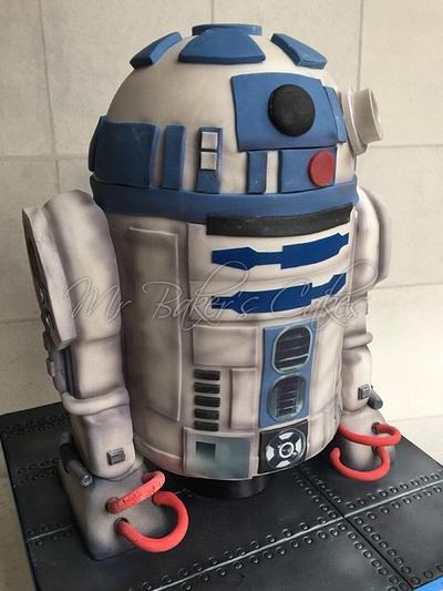 R2D2 - Cake by Mr Baker's Cakes
