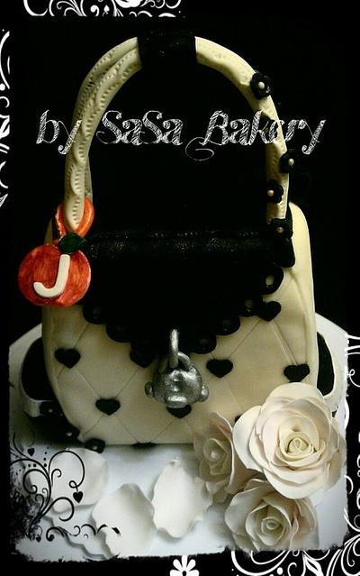 rice crispy purse - Cake by SaSaBakery
