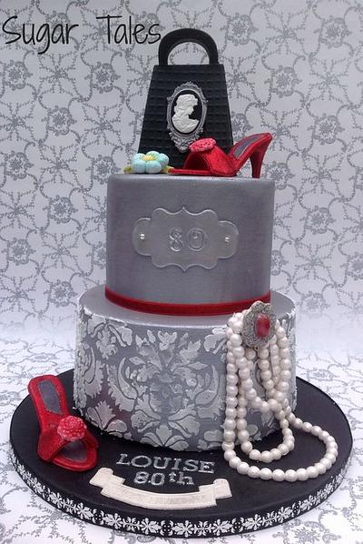 Black or Red You decide - Cake by Sugar Tales
