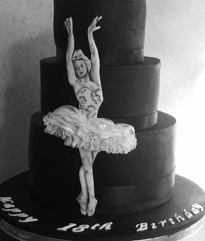 The Ballerina - Cake by Thesugarboxcakeco