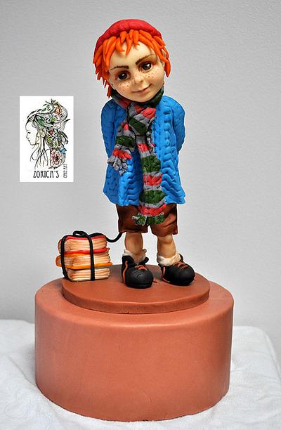 Little boy topper - Cake by Hajnalka Mayor