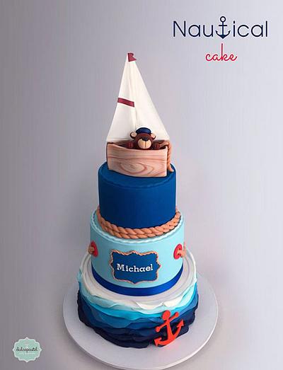Torta Marina - Baby Shower - Cake by Dulcepastel.com