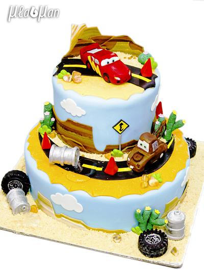 The Cars Cake - Cake by MLADMAN