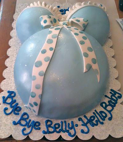 Bye Bye Belly! - Cake by Natasha Marie