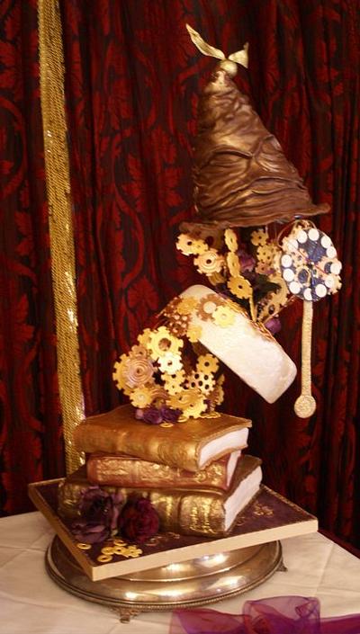 Harry Potter meets Steam Punk - Cake by Kelly Anne Smith