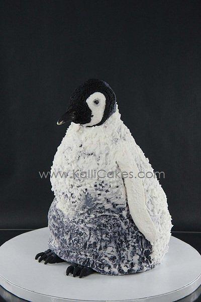 Emporer Penguin Chick Cake - Cake by Andrea