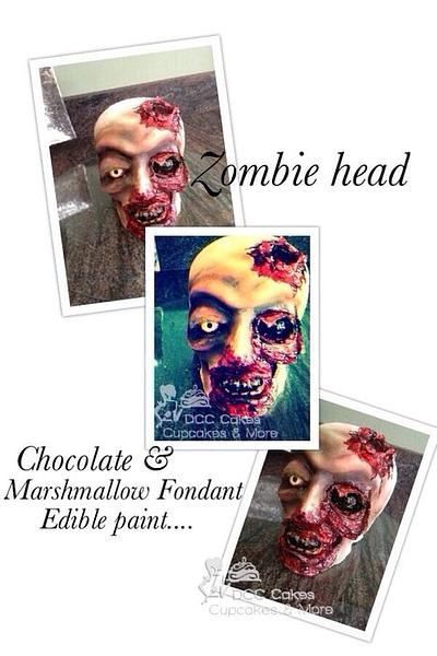 Zombie Head - Cake by DCC Cakes, Cupcakes & More...