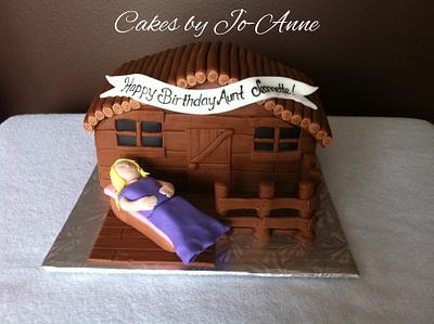 Relaxing at the Cottage - Cake by Cakes by Jo-Anne