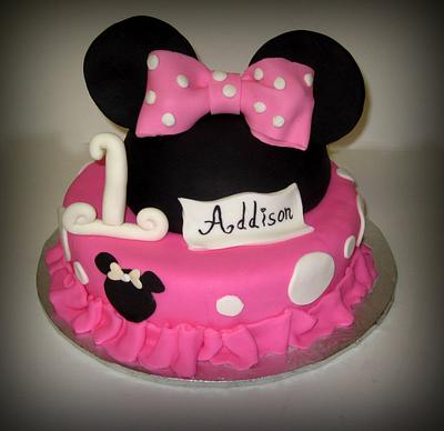 Minnie Mouse Cake - Cake by Mariela 