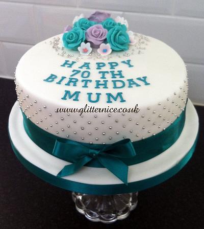 70th Birthday Cake - Cake by Alli Dockree