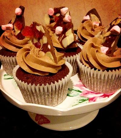 Rocky Road Cupcakes. - Cake by Lilie Rose Walshe