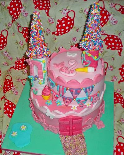 Princess castle  - Cake by Time for Tiffin 