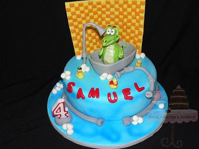 "Where is my water" cake - Cake by BBD