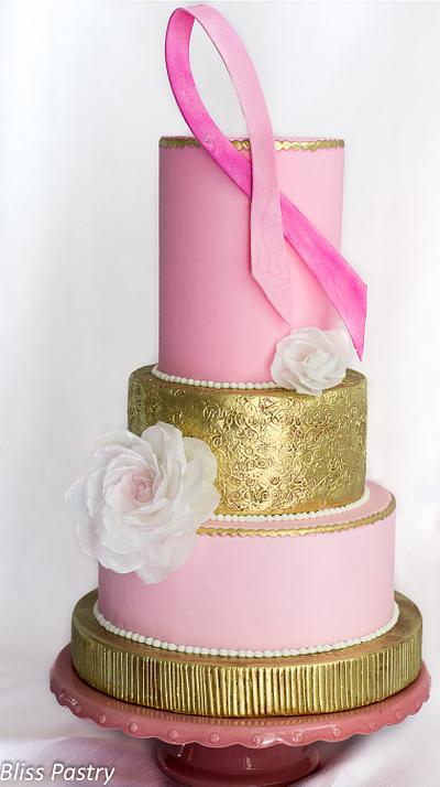 Breast Cancer Awareness Cake - Cake by Bliss Pastry