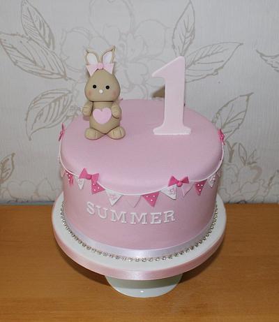 Birthday bunny - Cake by Cake Cucina 