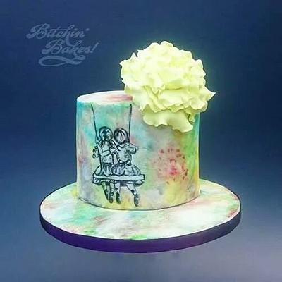 friendship  - Cake by Sharon Fitzgerald @ Bitchin' Bakes