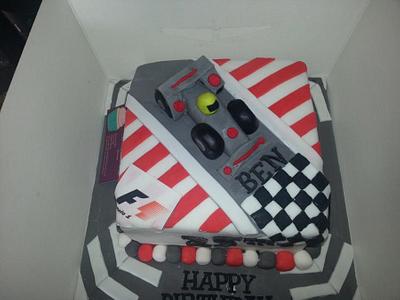 F1 Cake - Cake by Stacey