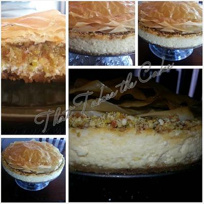 Baklava Cheesecake - Cake by Tasneem Latif (That Takes the Cake)