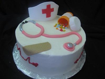 Nurse cake - Cake by Pamela