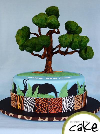 Africa for a 21st - Cake by Inspired by Cake - Vanessa