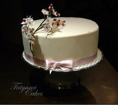 Cherry blossom - Cake by Tatyana Cakes