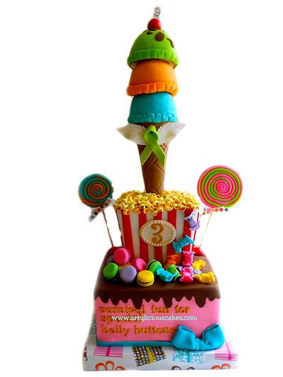 Sweet Carnival - Cake by iriene wang