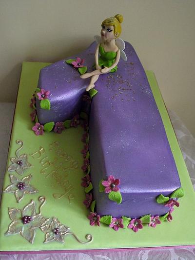 No1 Tinkerbell Cake - Cake by Scrummy Mummy's Cakes