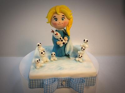 Baby Elsa for kids - Cake by Carla Poggianti Il Bianconiglio
