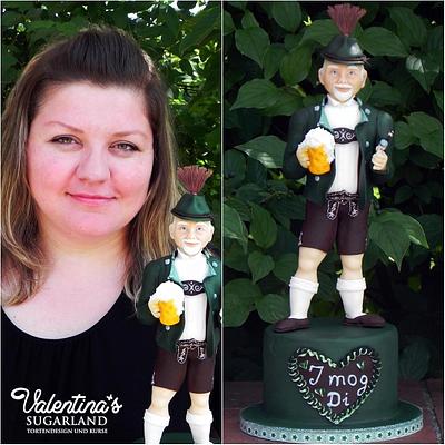 Heini-my figurine for Oktoberfest Collab - Cake by Valentina's Sugarland