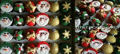 CHRISTMAS CUPCAKES MY WAY :)  - Cake by little pickers cakes