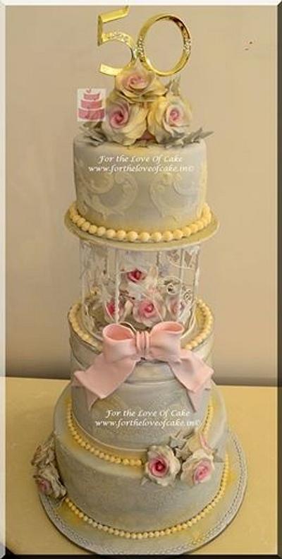 Silver and Gold - Cake by FLOC