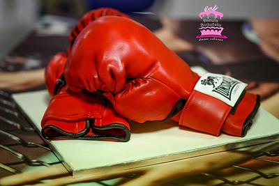 boxing gloves - Cake by danadana2