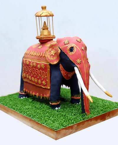 The Kandy Pageant Elephant - Submission for "Beautiful Sri Lanka"Collaboration - Cake by Lakshini Wijegoonewardane
