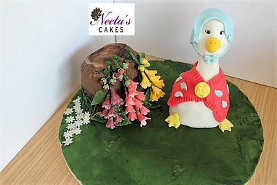 CPC Beatrix Potter Collaboration - Jemima Puddle-Duck - Cake by neetascakes