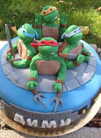 Turtle ninja cake - Cake by Valentina84