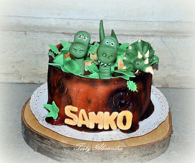 Dinosaurs cake - Cake by Torty Alexandra