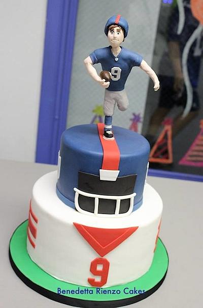NY Giants Football Player Cake - Cake by Benni Rienzo Radic