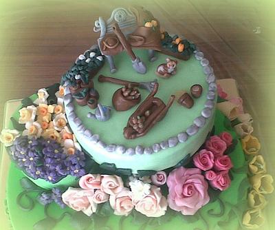 Fiori e colori - Spring flowers - Cake by Marina Perato