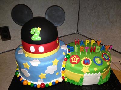 Mickey mouse - Cake by Tracie
