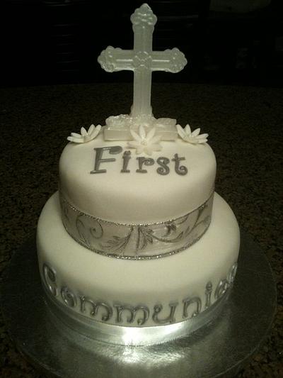 First Communion Cake - Cake by Jennifer
